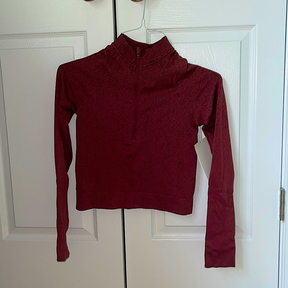 Lululemon Rest Less Cropped 1/2 Zip
